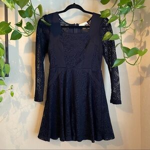 Aniina Sheer Lace Dress